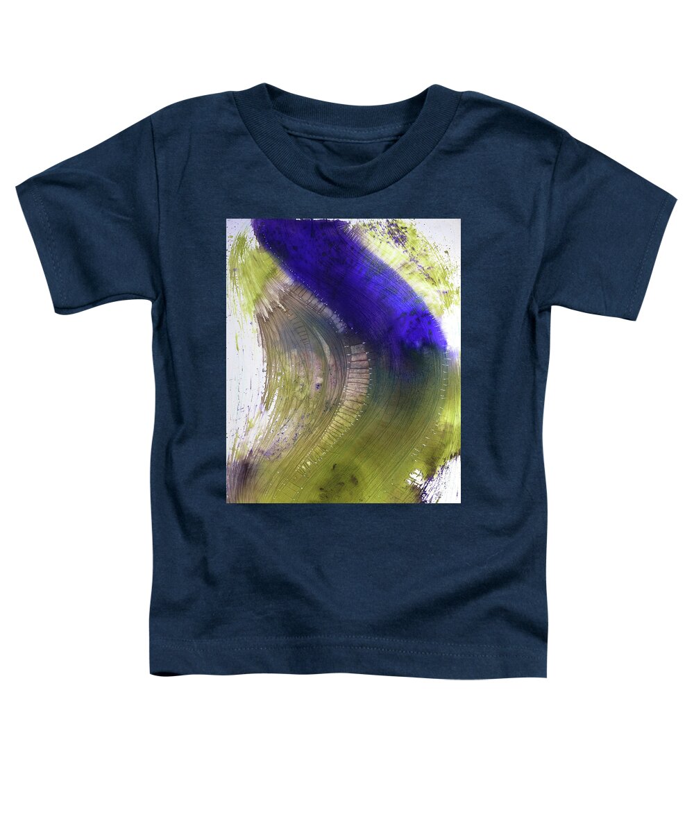 Painting Toddler T-Shirt featuring the painting Ton-Leiter by Petra Rau