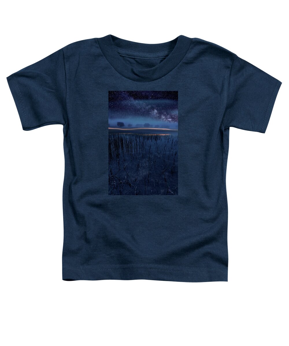 Night Toddler T-Shirt featuring the photograph Under the shadows by Jorge Maia