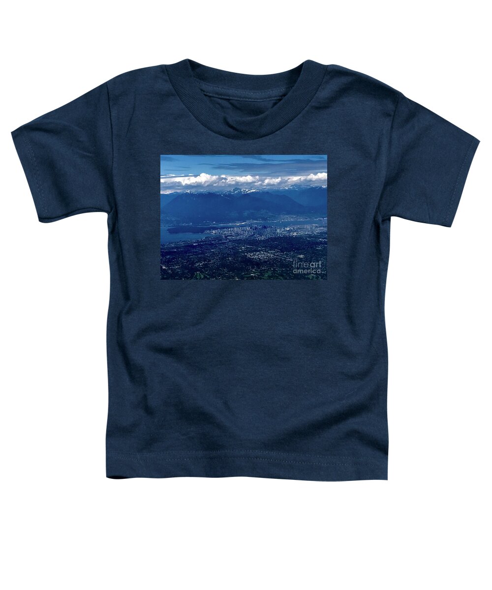 City Toddler T-Shirt featuring the photograph Vancouver #1 by Dennis Richardson
