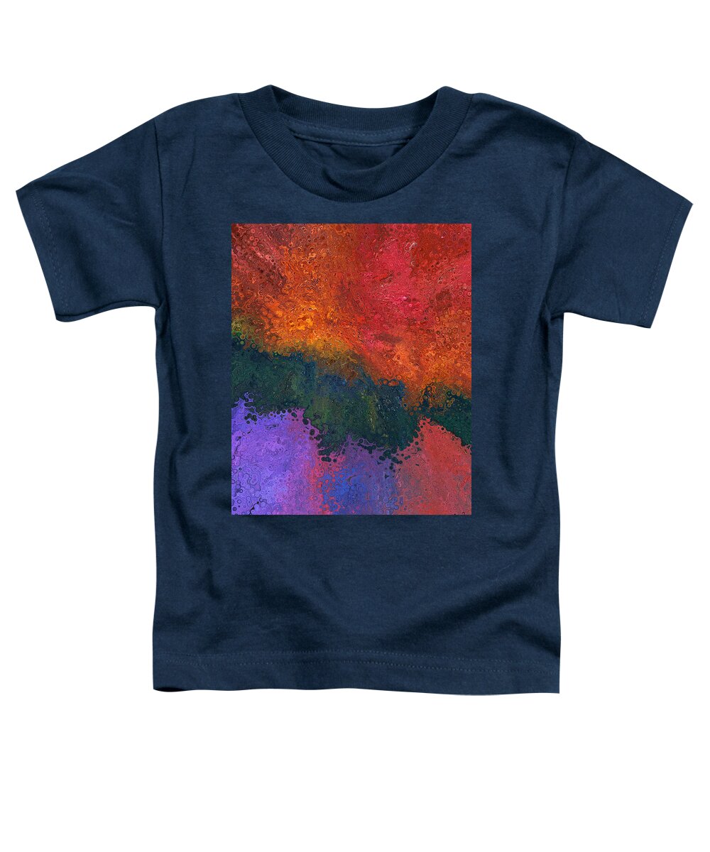Verge Toddler T-Shirt featuring the digital art Verge 2 by Judi Lynn