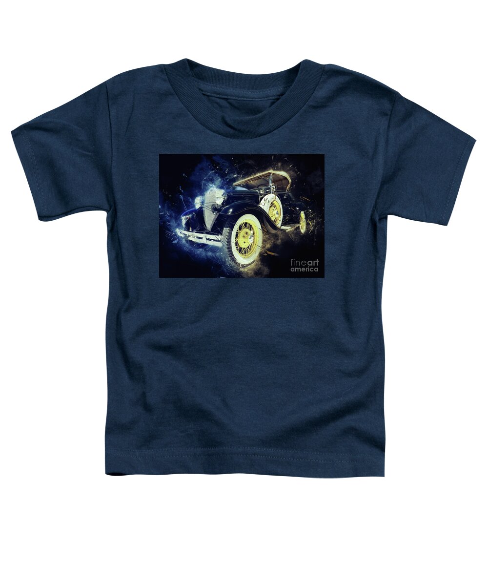Sevenstyles Toddler T-Shirt featuring the photograph Vintage Shebang by Jack Torcello