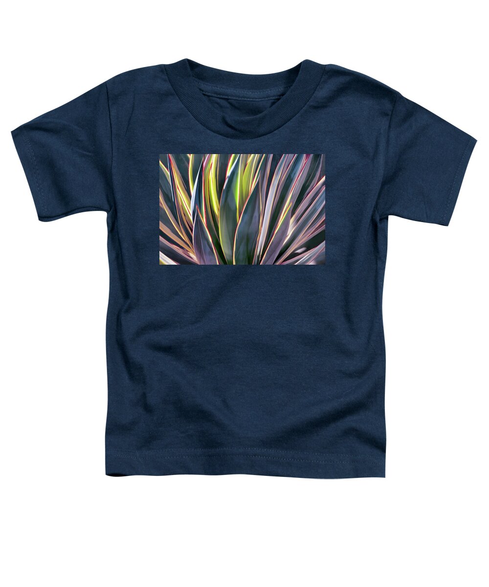 Agave Toddler T-Shirt featuring the photograph Edged in Light by Leda Robertson