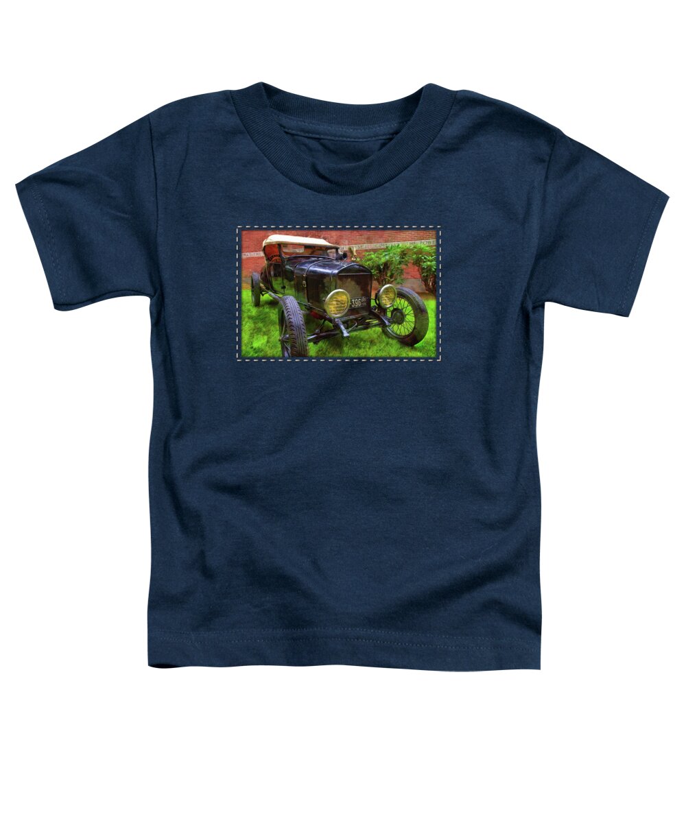 Model T Ford Toddler T-Shirt featuring the photograph Tin Lizzie by Thom Zehrfeld