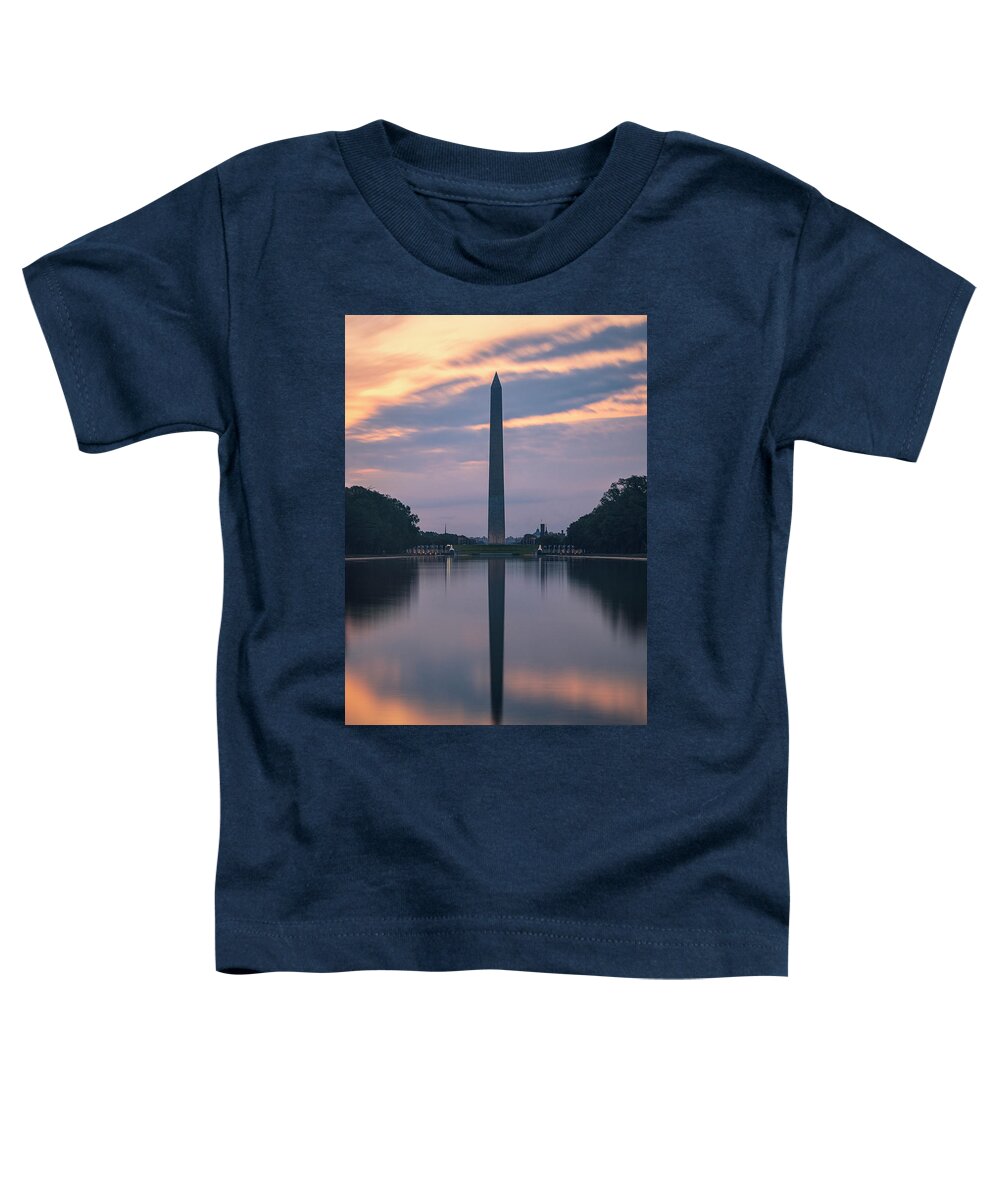 Washington D.c. Toddler T-Shirt featuring the photograph DC Morning I by Robert Fawcett