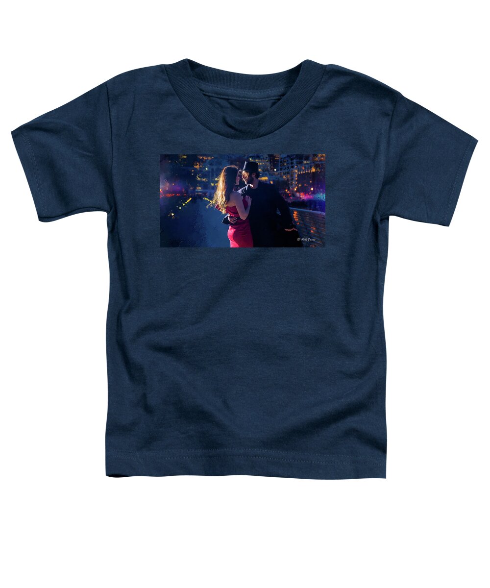 City Toddler T-Shirt featuring the photograph Devils' Tango by Alexander Fedin