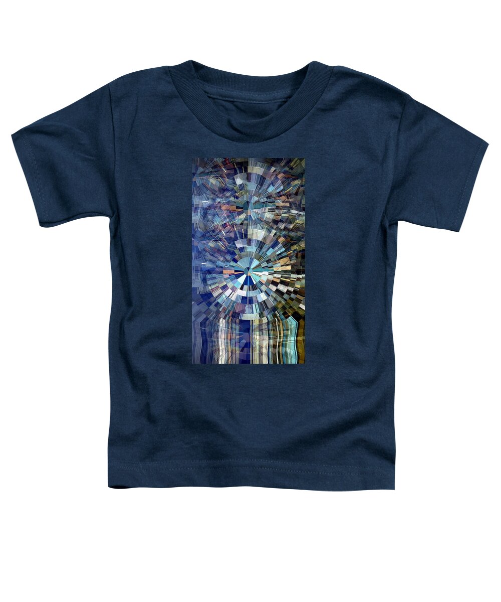 Radial Toddler T-Shirt featuring the digital art Diamonds are Forever by David Manlove