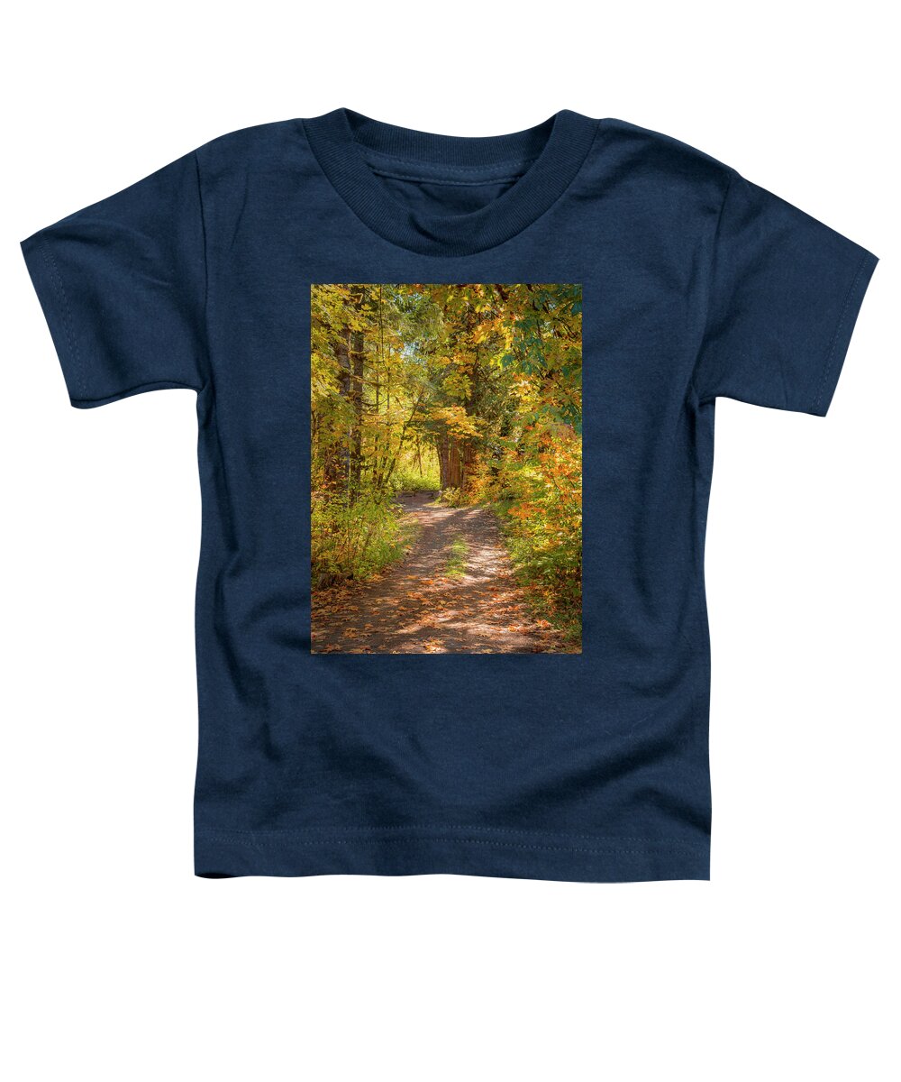 National Toddler T-Shirt featuring the photograph Forest Road 0905 by Kristina Rinell