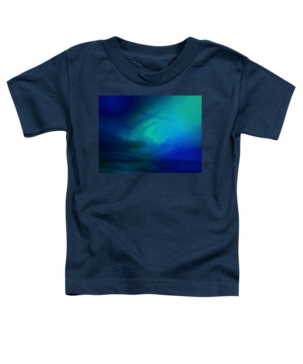 Abstract Toddler T-Shirt featuring the photograph Impending by Judy Kennedy
