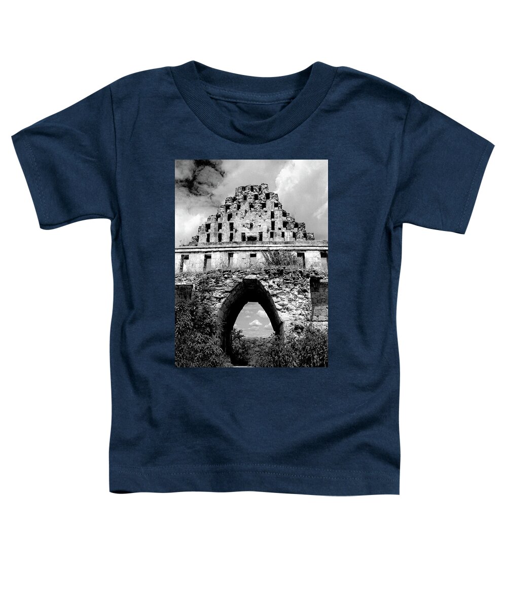 Mayan Ruins Yucatan Toddler T-Shirt featuring the photograph Mayan Ruins #2 by Neil Pankler