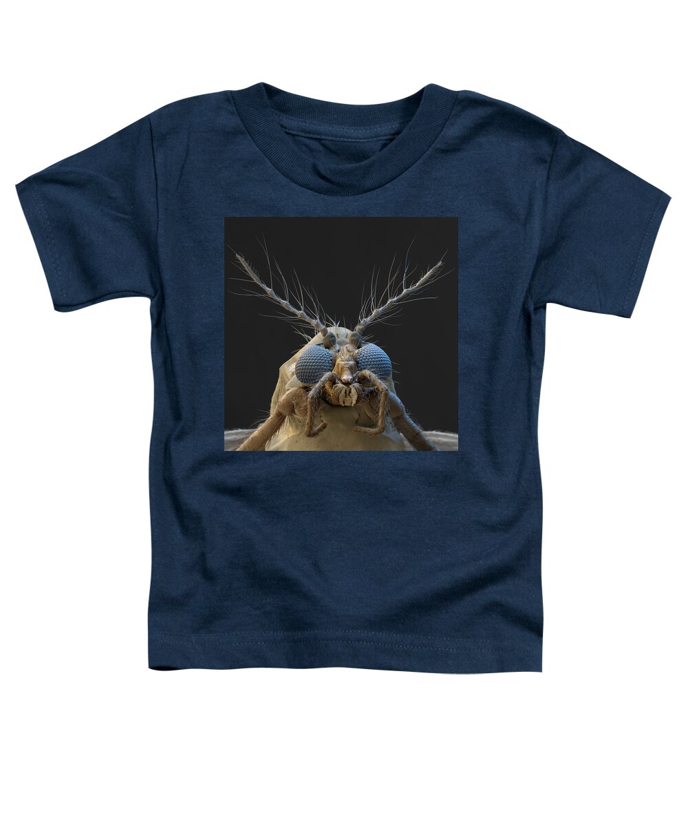 Animal Toddler T-Shirt featuring the photograph Nonbiting Midge, Chironomidae Sp., Sem by Meckes/ottawa
