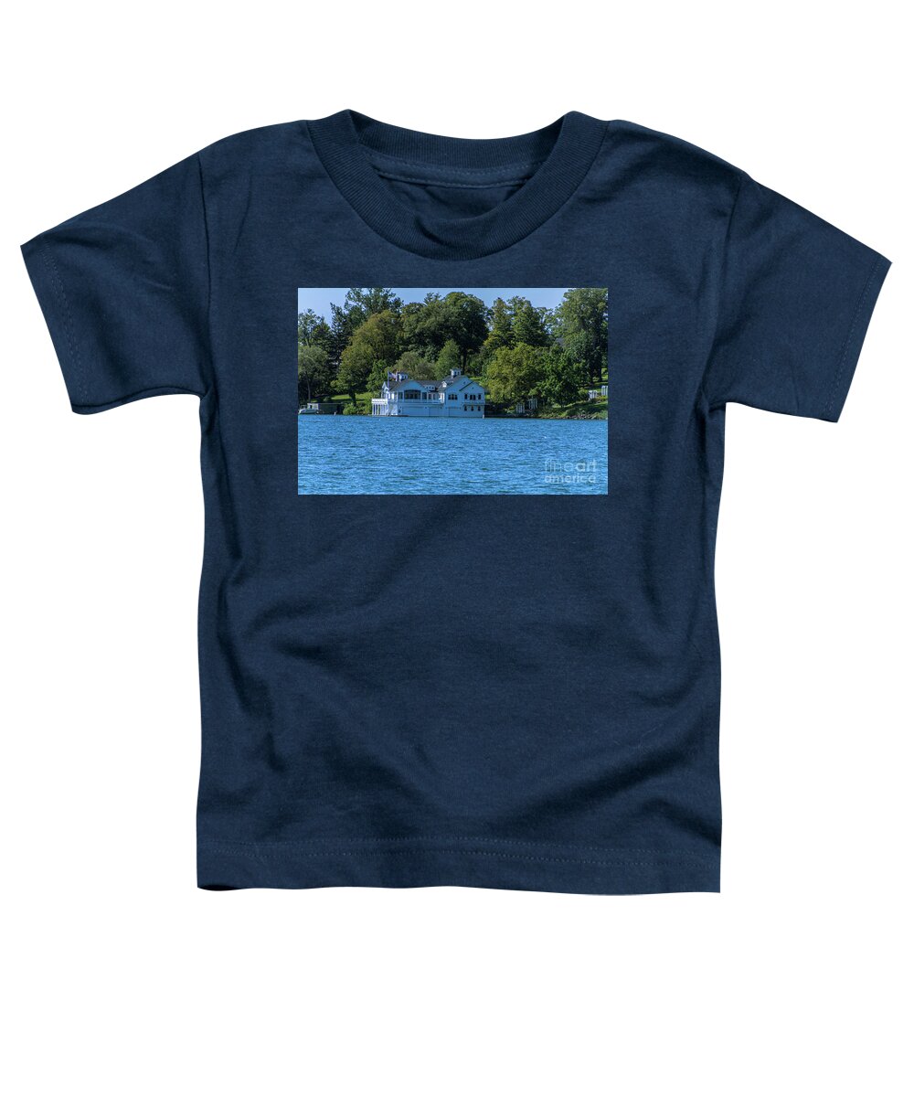 Boathouse Toddler T-Shirt featuring the photograph The Boathouse by William Norton
