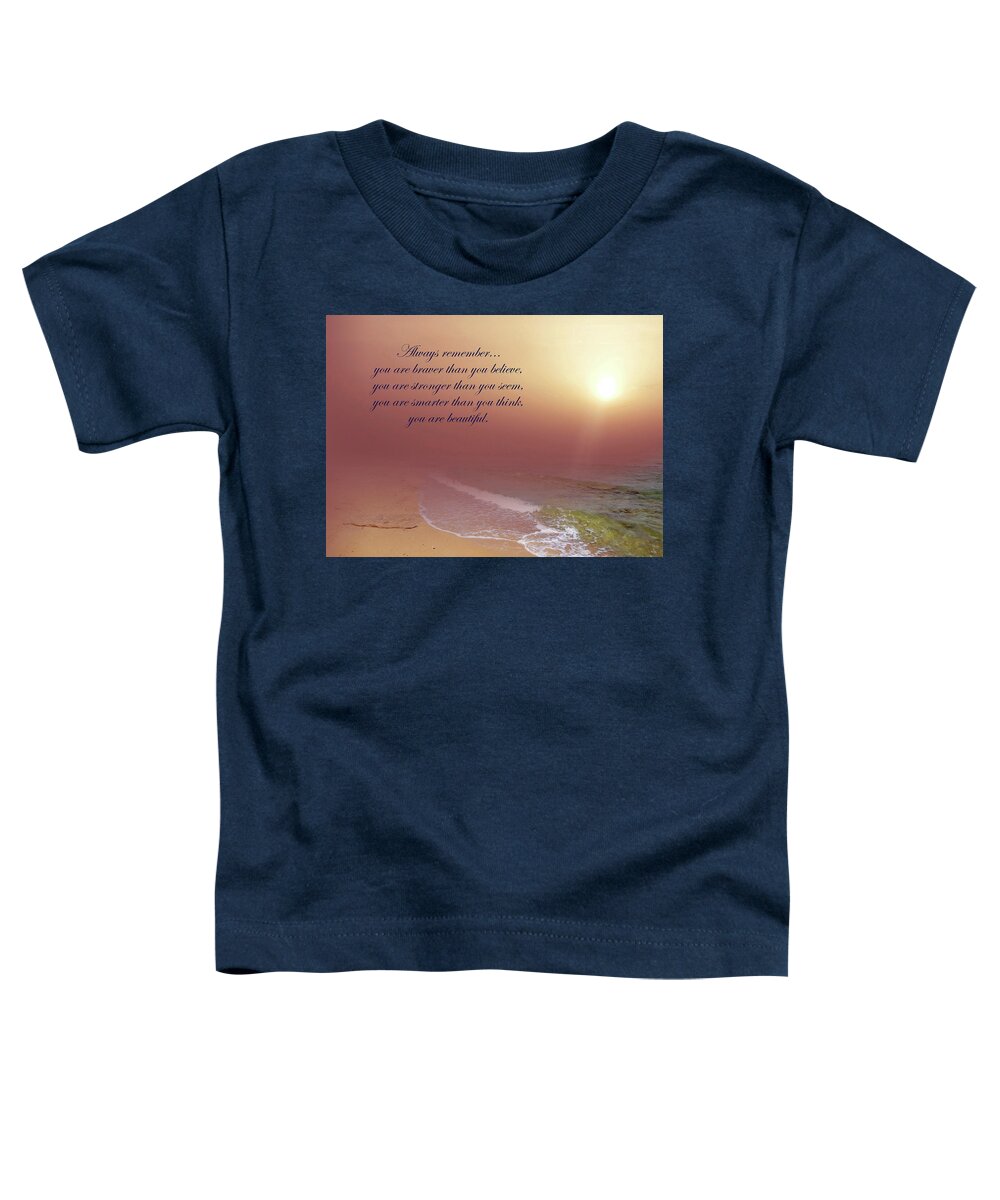 You Toddler T-Shirt featuring the photograph You Are More Than You Know by Johanna Hurmerinta