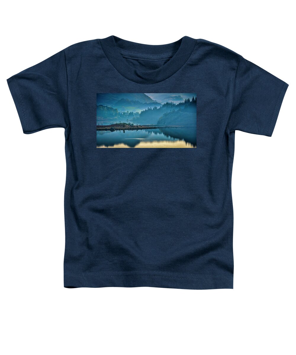 Sunset Toddler T-Shirt featuring the photograph In the morning #2 by Remigiusz MARCZAK