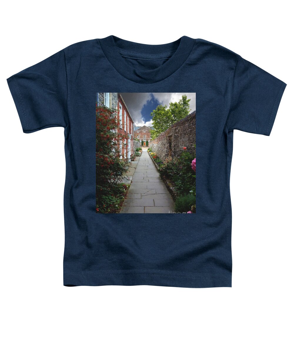 Chichester Toddler T-Shirt featuring the photograph A Chichester Path by Brian Watt
