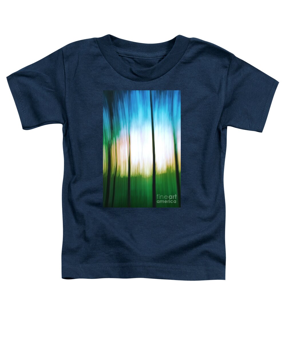 Abstract Toddler T-Shirt featuring the photograph Abstract woodland by Vicente Sargues