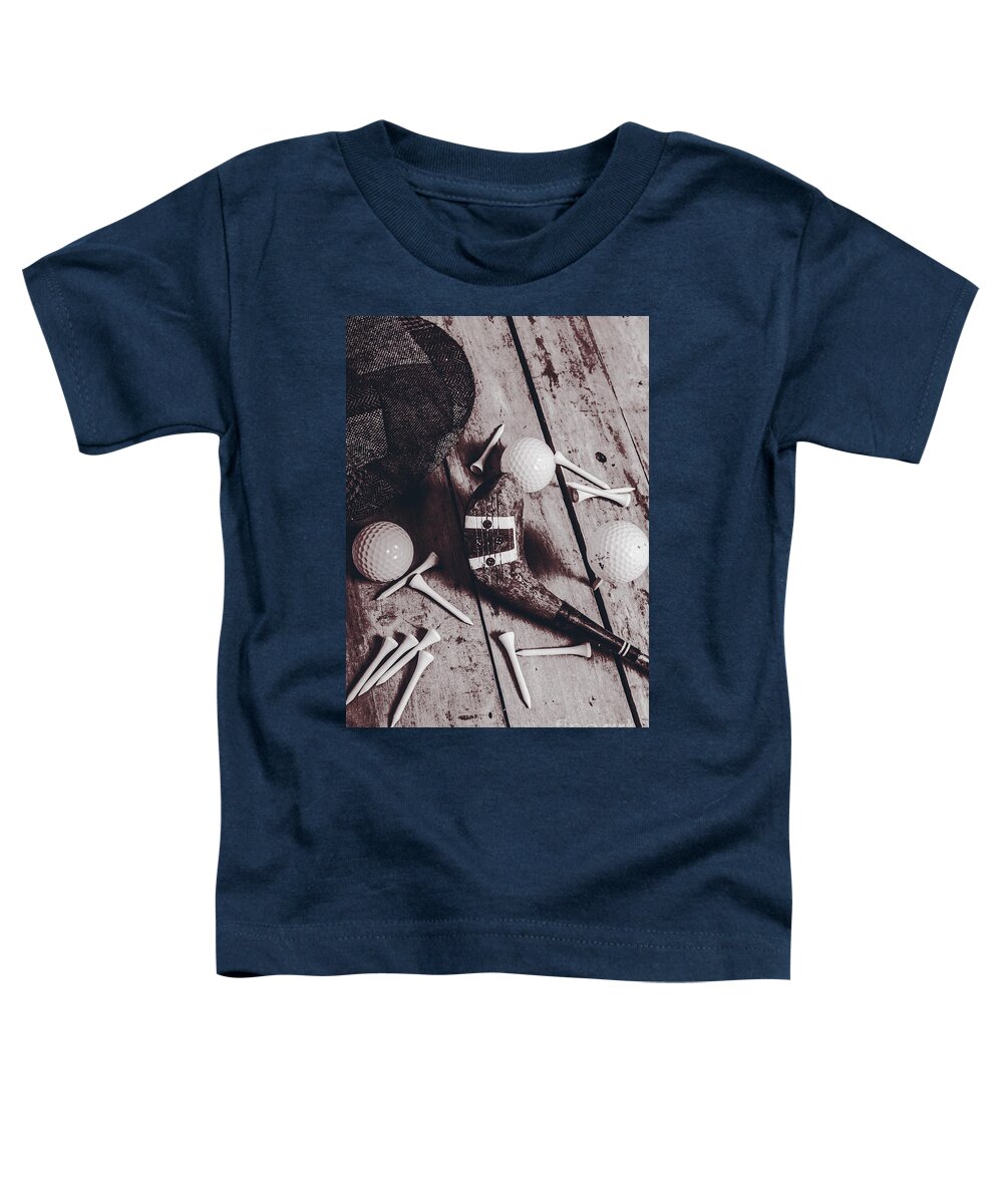 Golfer Toddler T-Shirt featuring the photograph Afternoon tee by Jorgo Photography