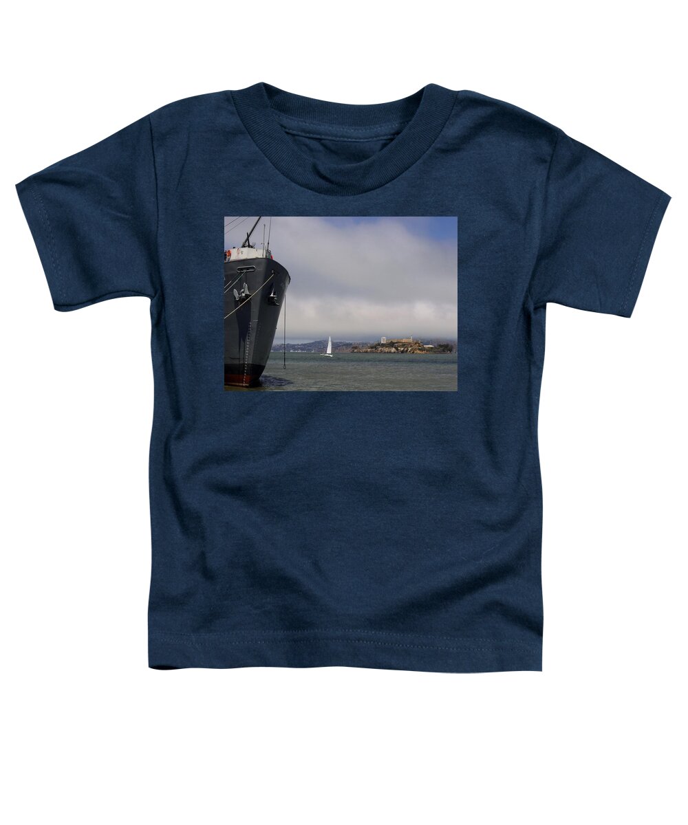  Toddler T-Shirt featuring the photograph Alcatraz by Heather E Harman