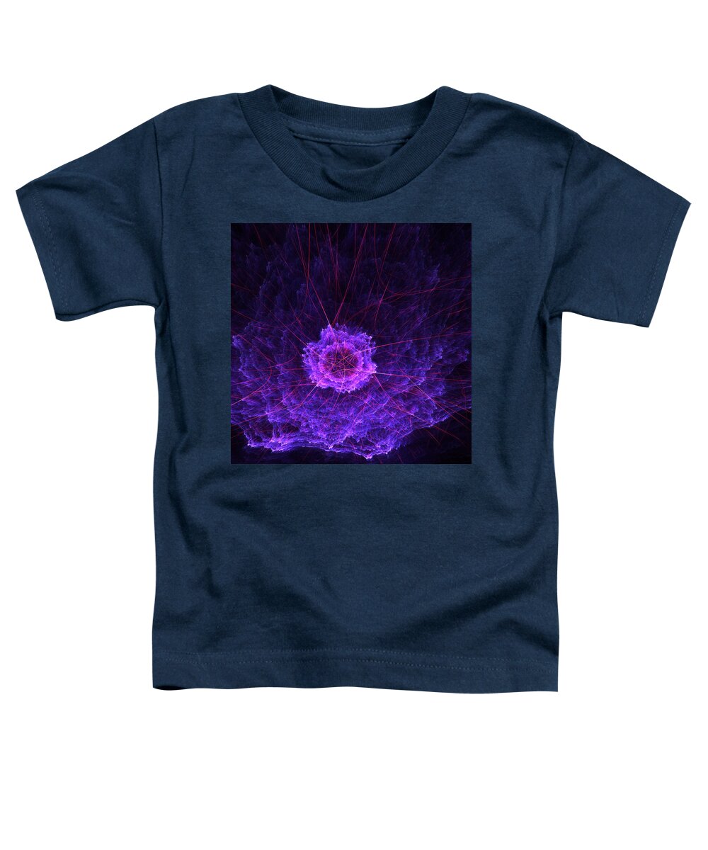 Big Bang Toddler T-Shirt featuring the digital art Another Way of Looking at the Big Bang by Ronda Broatch