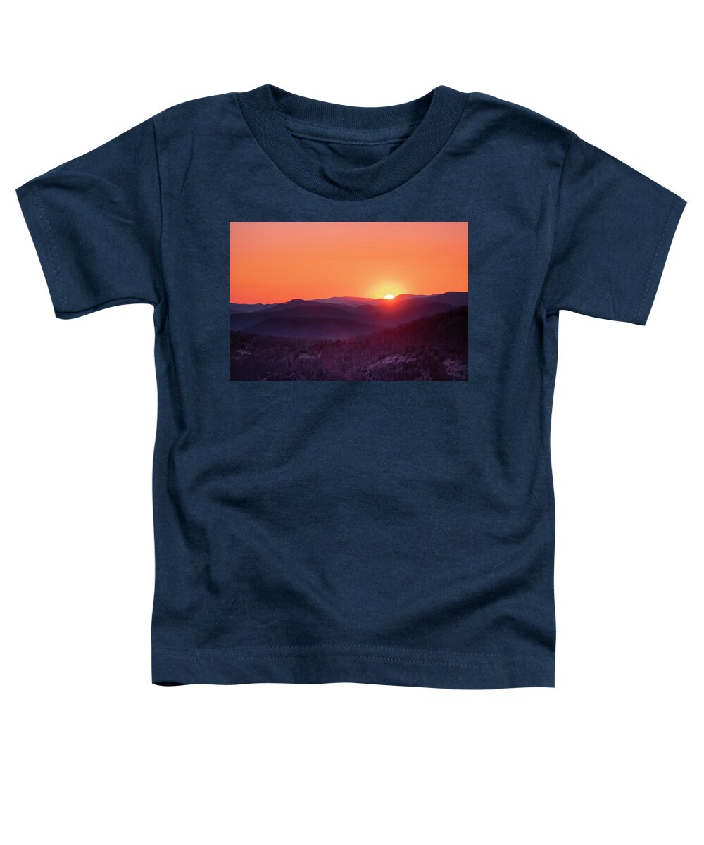 Vogel Toddler T-Shirt featuring the photograph Appalachian Sunset by Todd Tucker