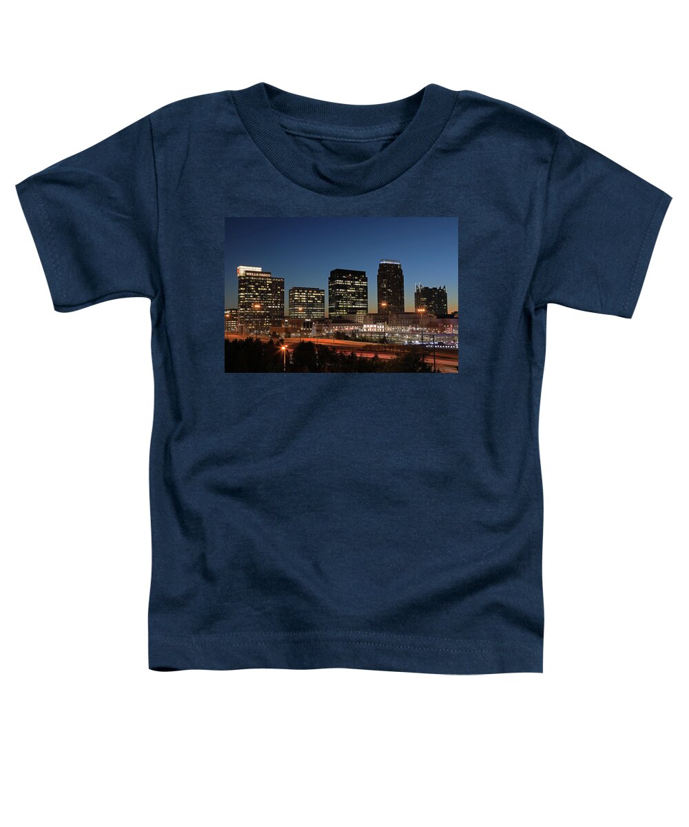 Atlantic Station Toddler T-Shirt featuring the photograph Atlantic Station - Atlanta, Ga. by Richard Krebs