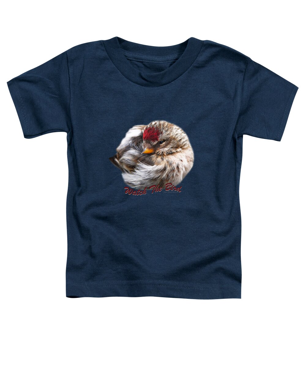 Bird Toddler T-Shirt featuring the photograph Ball of Feathers by Christina Rollo
