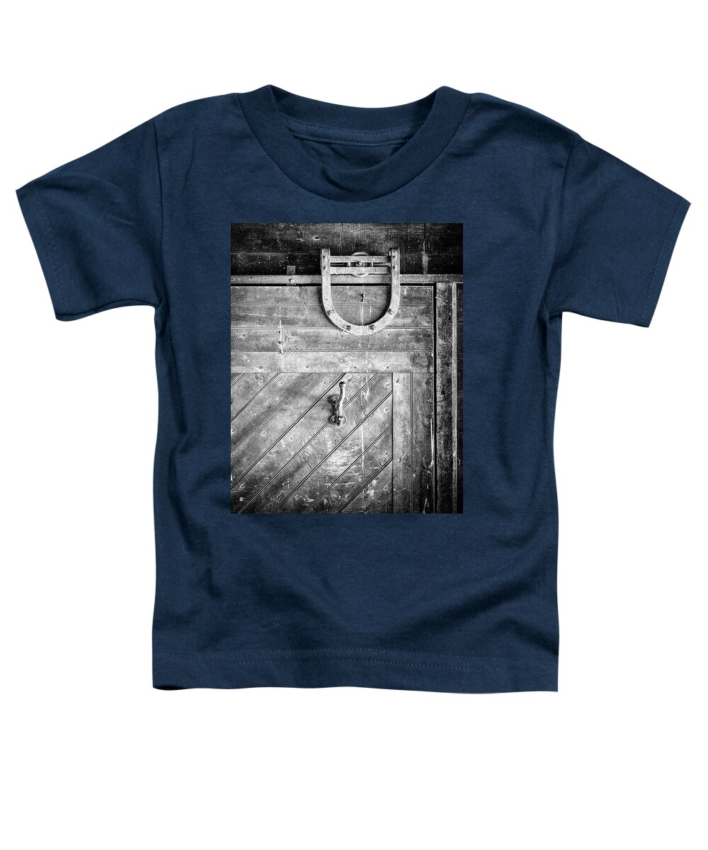  Toddler T-Shirt featuring the photograph Barn Door by Steve Stanger