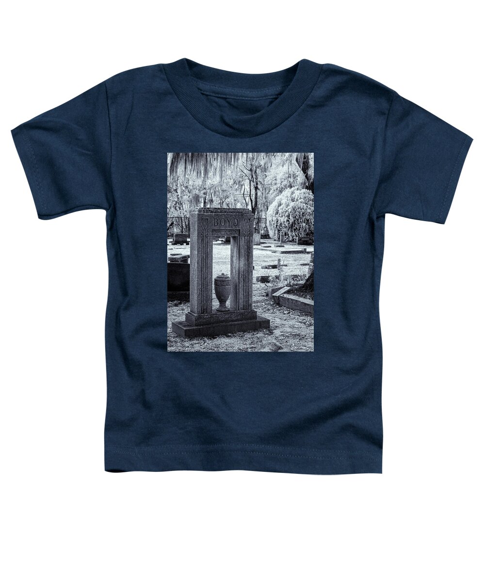 Marietta Georgia Toddler T-Shirt featuring the photograph Bonaventure Cemetery II by Tom Singleton