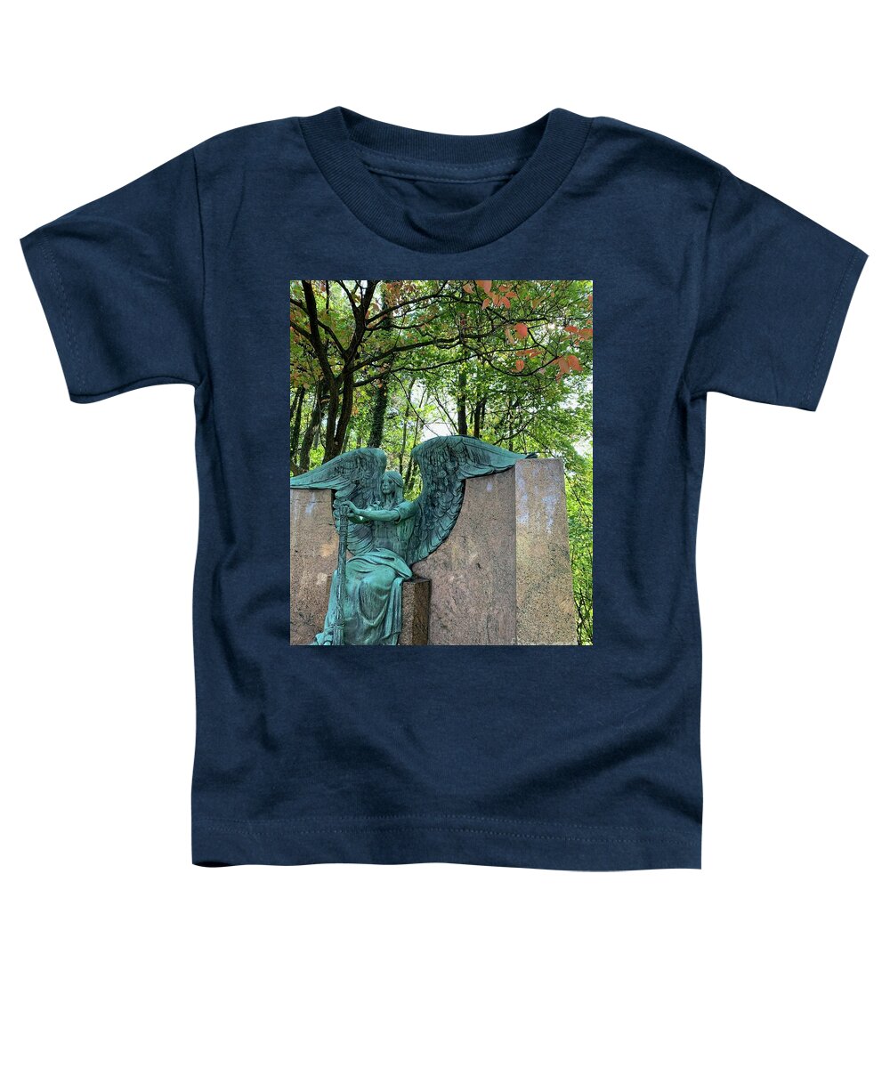 Angel Toddler T-Shirt featuring the photograph Death lives by Trish Hale
