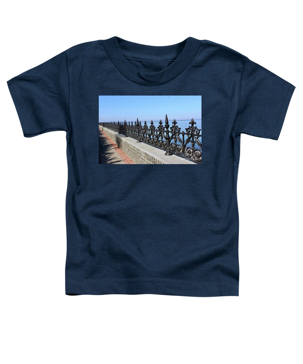  Toddler T-Shirt featuring the photograph Decorative fence by Annamaria Frost