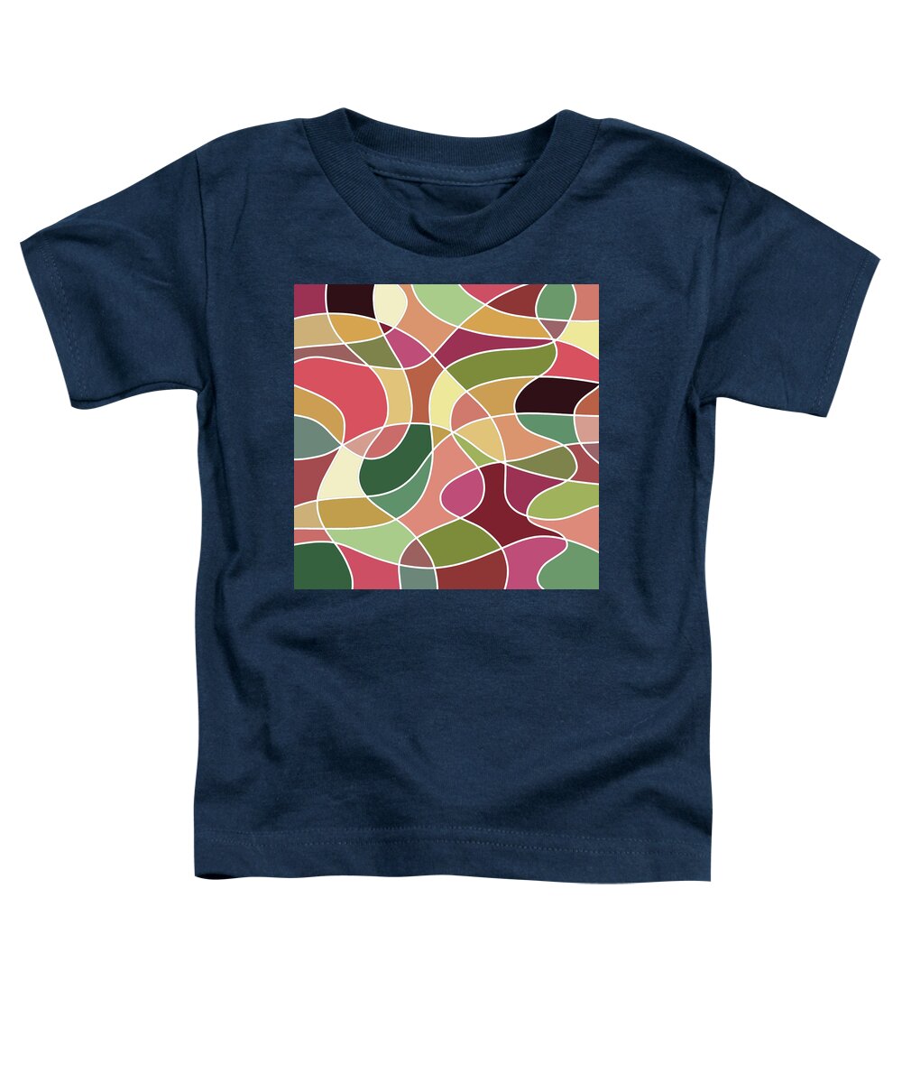 Autumn Toddler T-Shirt featuring the digital art Digital Art 123 by Angie Tirado
