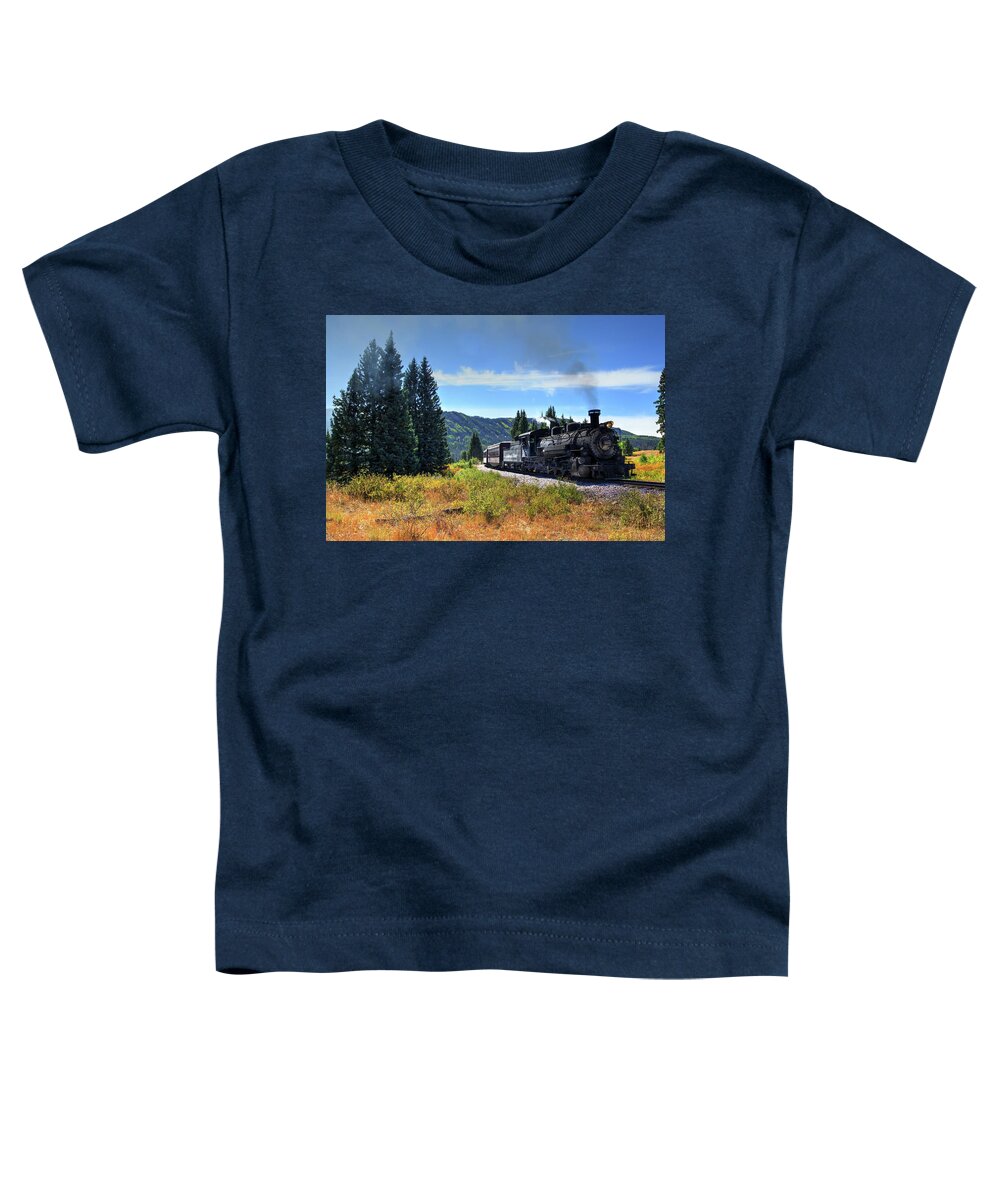 Fine Art Toddler T-Shirt featuring the photograph First Colorado Crossing by Robert Harris