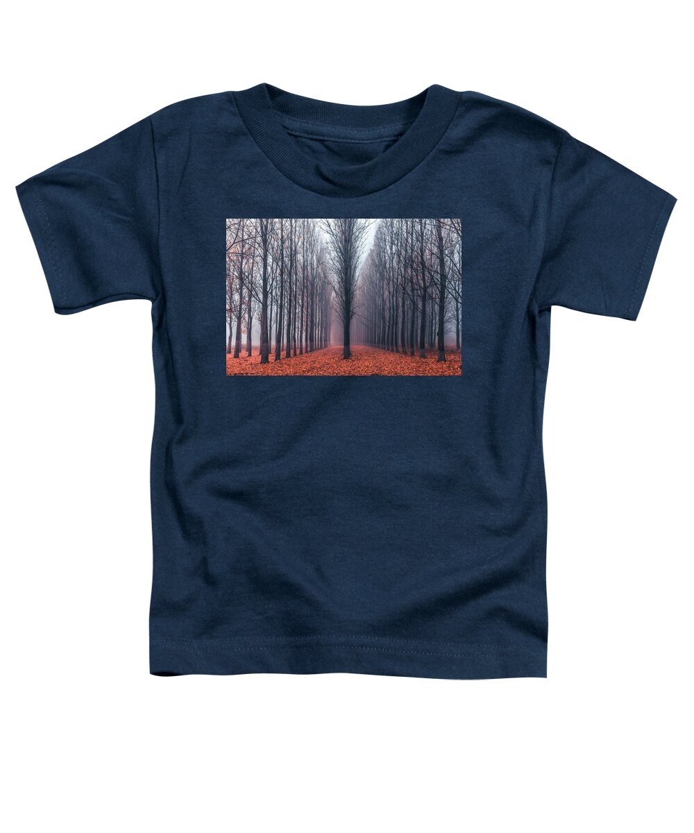 Anevsko Kale Toddler T-Shirt featuring the photograph First In the Line by Evgeni Dinev