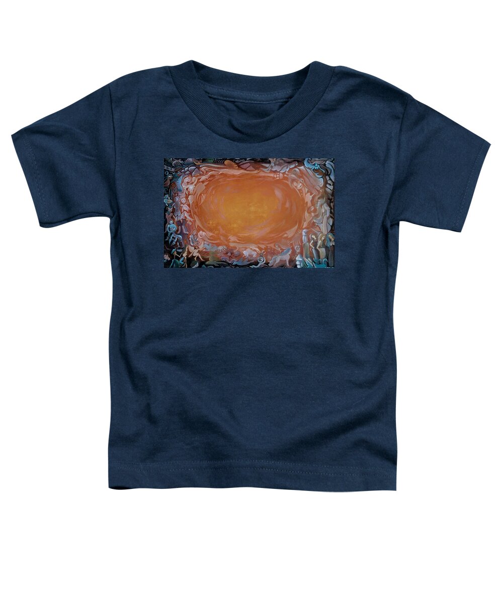 Toddler T-Shirt featuring the painting From The Viod by James RODERICK