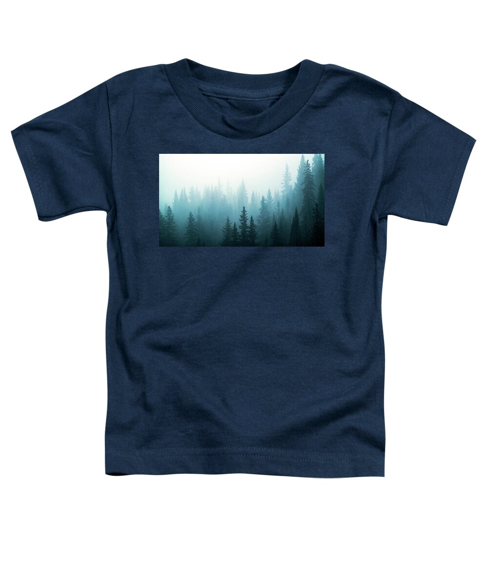 Colorado Toddler T-Shirt featuring the photograph Ghostly Pines by David Downs