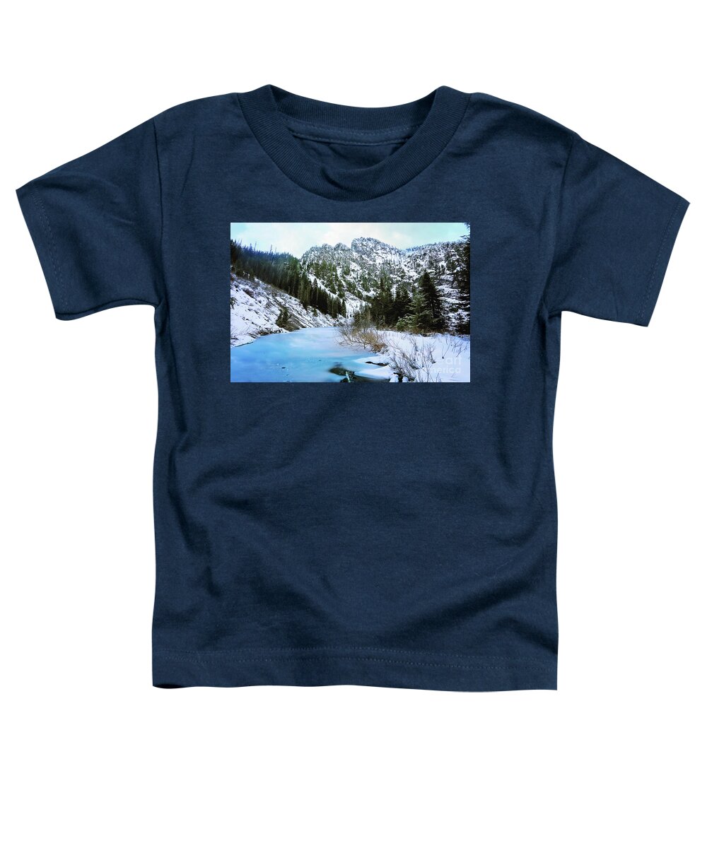 Lake Toddler T-Shirt featuring the photograph Heather Lake by Sylvia Cook