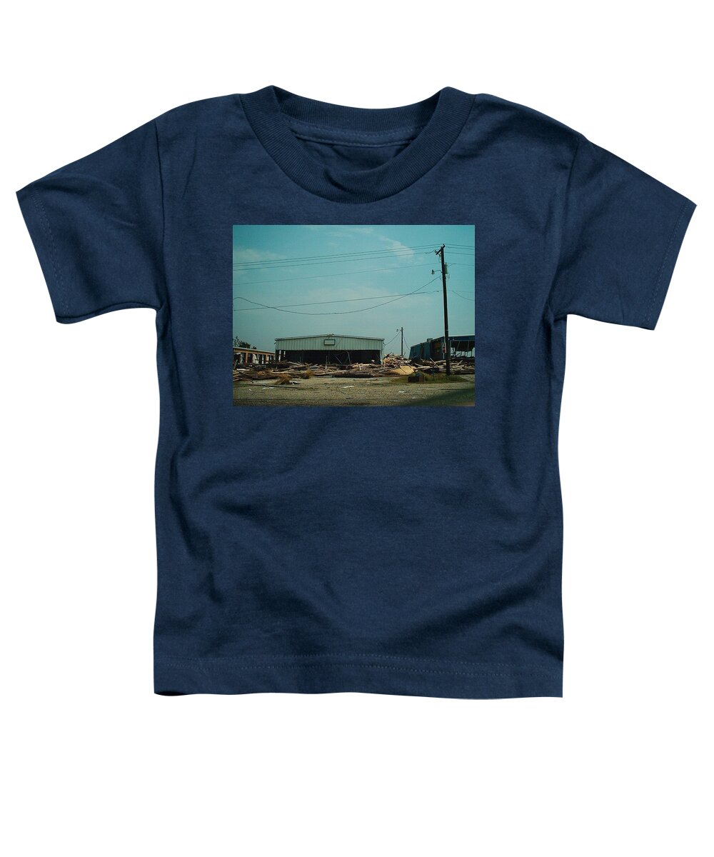New Orleans Toddler T-Shirt featuring the photograph Hurricane Katrina Series - 72 by Christopher Lotito