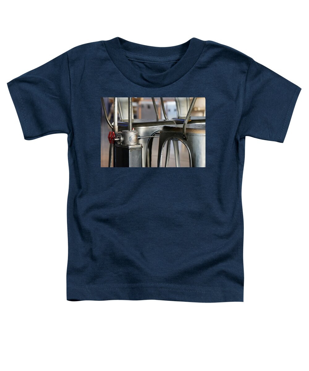 Richard Reeve Toddler T-Shirt featuring the photograph Industrial Table by Richard Reeve