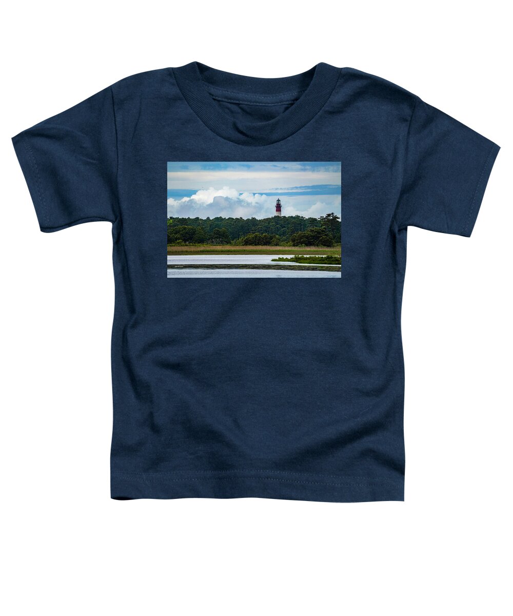 Lighthouse Toddler T-Shirt featuring the photograph Island Lighthouse by Dale R Carlson