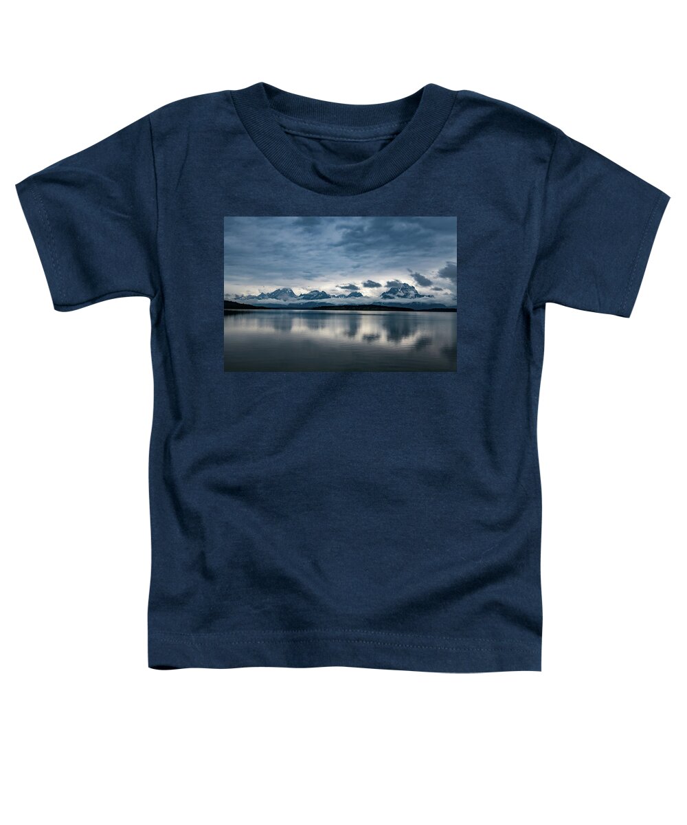 Nature Toddler T-Shirt featuring the photograph Jackson Lake - Grand Tetons National Park by Rose Guinther