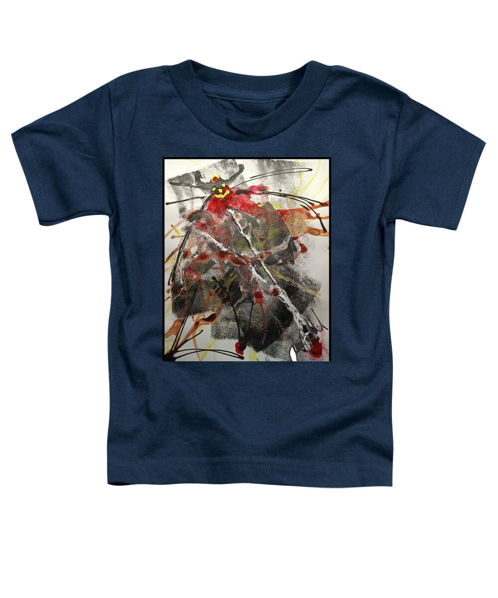  Toddler T-Shirt featuring the painting Keep It Wild by Jimmy Williams