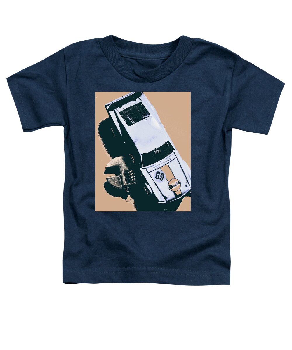 Workshop Toddler T-Shirt featuring the photograph Muscle tune by Jorgo Photography