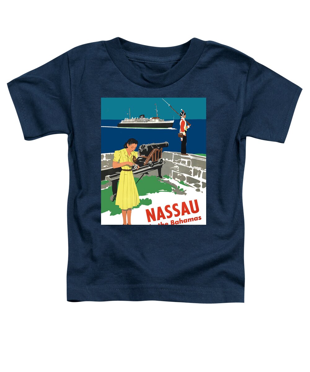 Nassau Toddler T-Shirt featuring the digital art Nassau by Long Shot