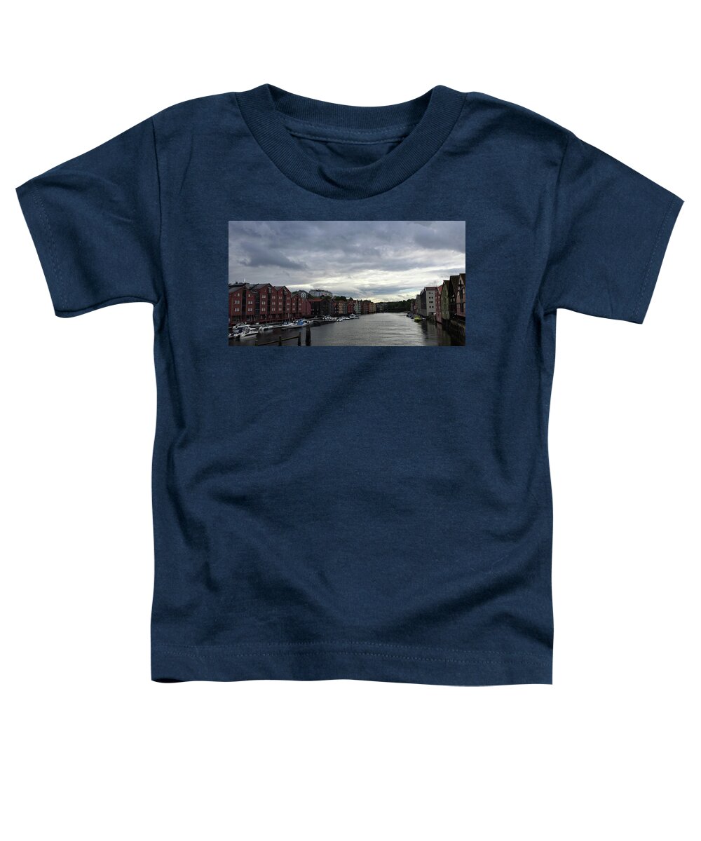 Norway Toddler T-Shirt featuring the photograph Norwegian City by Joelle Philibert
