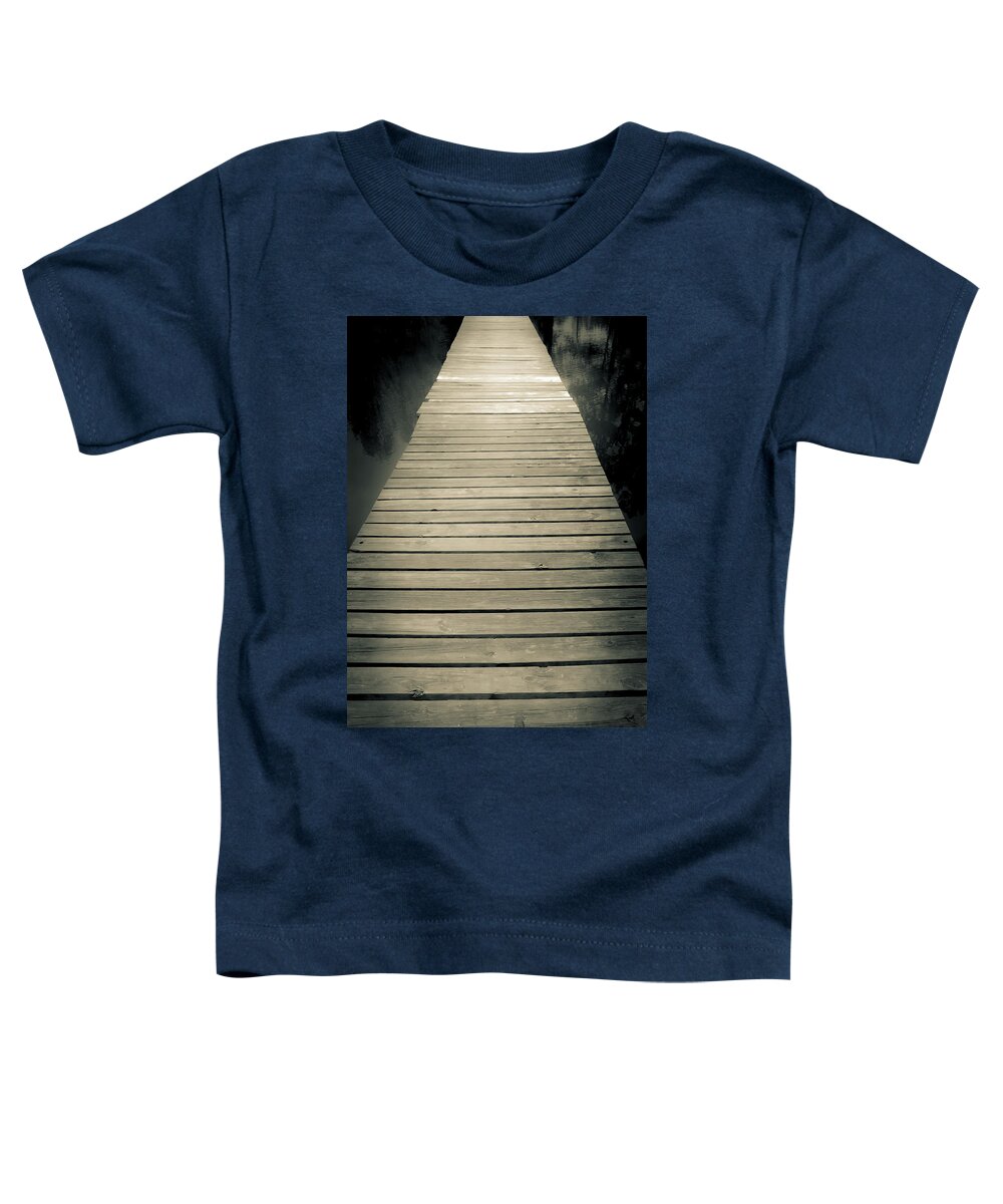 Trail Toddler T-Shirt featuring the photograph Reflective Walk #7 by Jennifer Wright