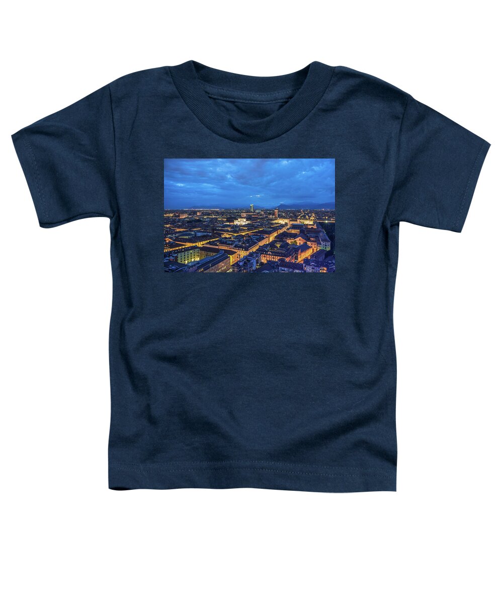  Toddler T-Shirt featuring the photograph Sunset on Turino by Robert Miller