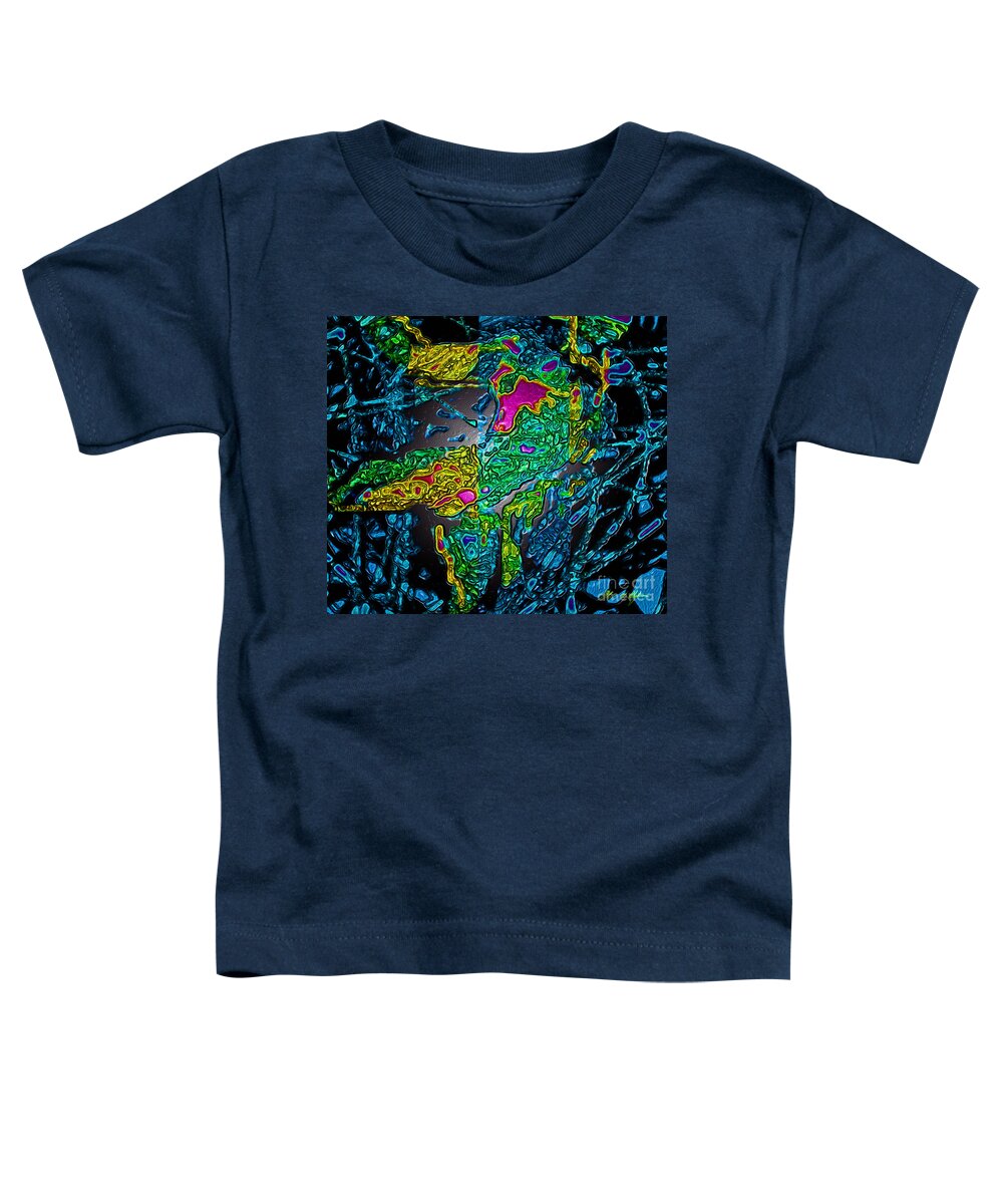 Tangled Transformation Toddler T-Shirt featuring the digital art Tangled Transformation 7 by Aldane Wynter