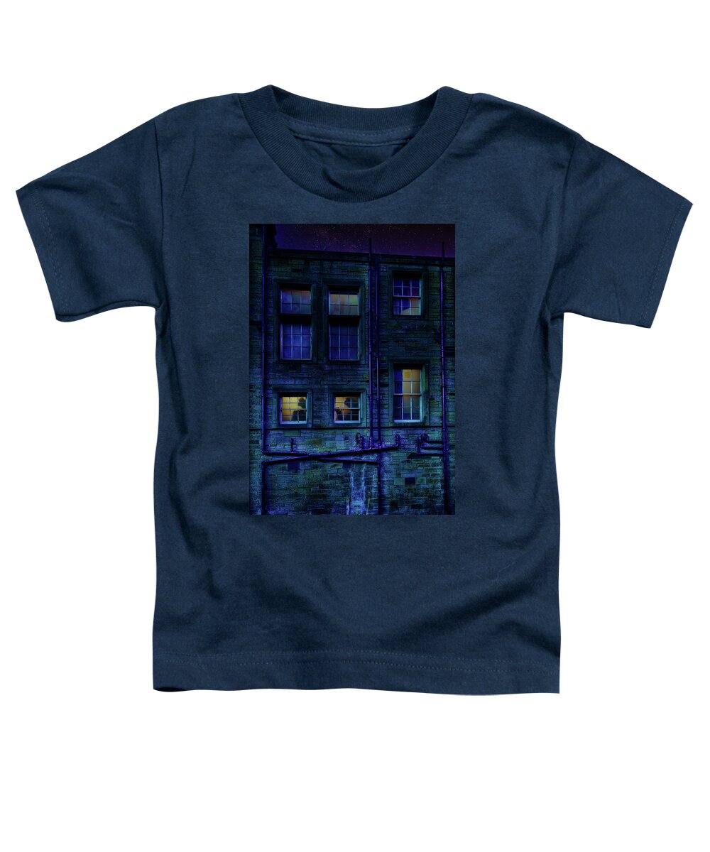 Pipes Toddler T-Shirt featuring the photograph The conspiracy of plumbers by Micah Offman