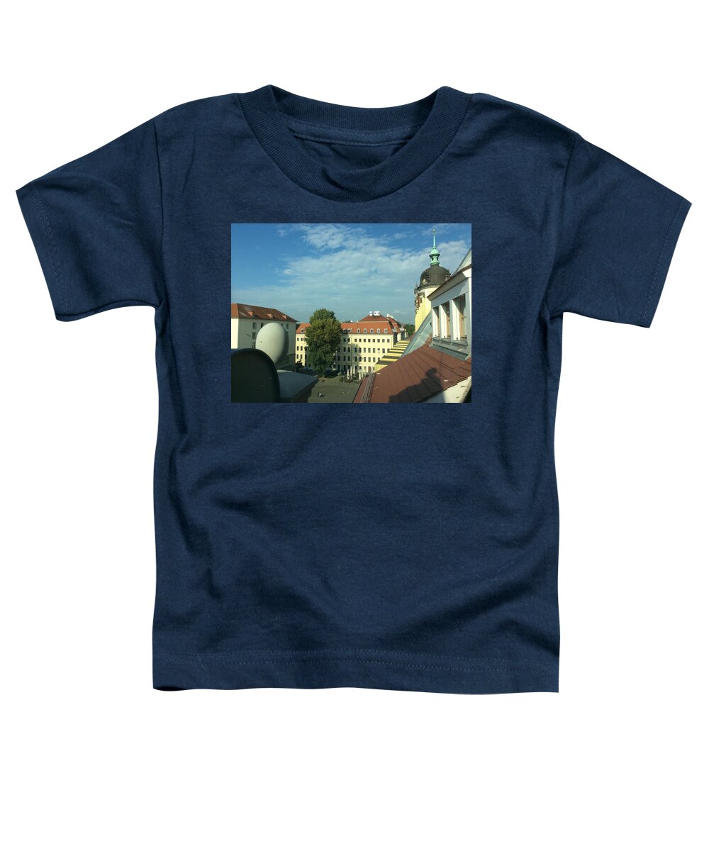 Tree Toddler T-Shirt featuring the photograph The Urban Tree by Calvin Boyer