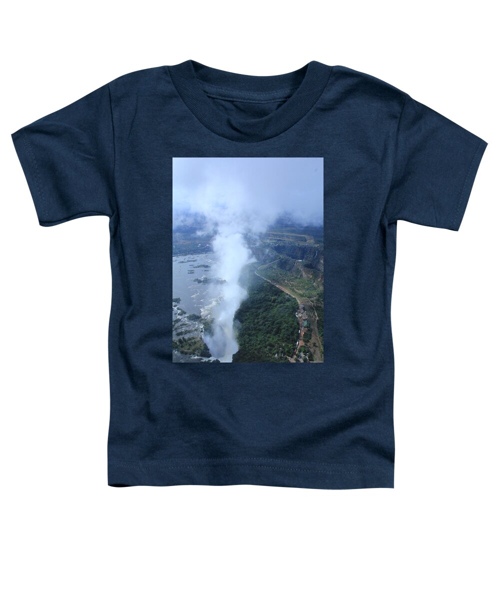 Victoria Falls Toddler T-Shirt featuring the photograph Victoria Falls - 5 by Richard Krebs