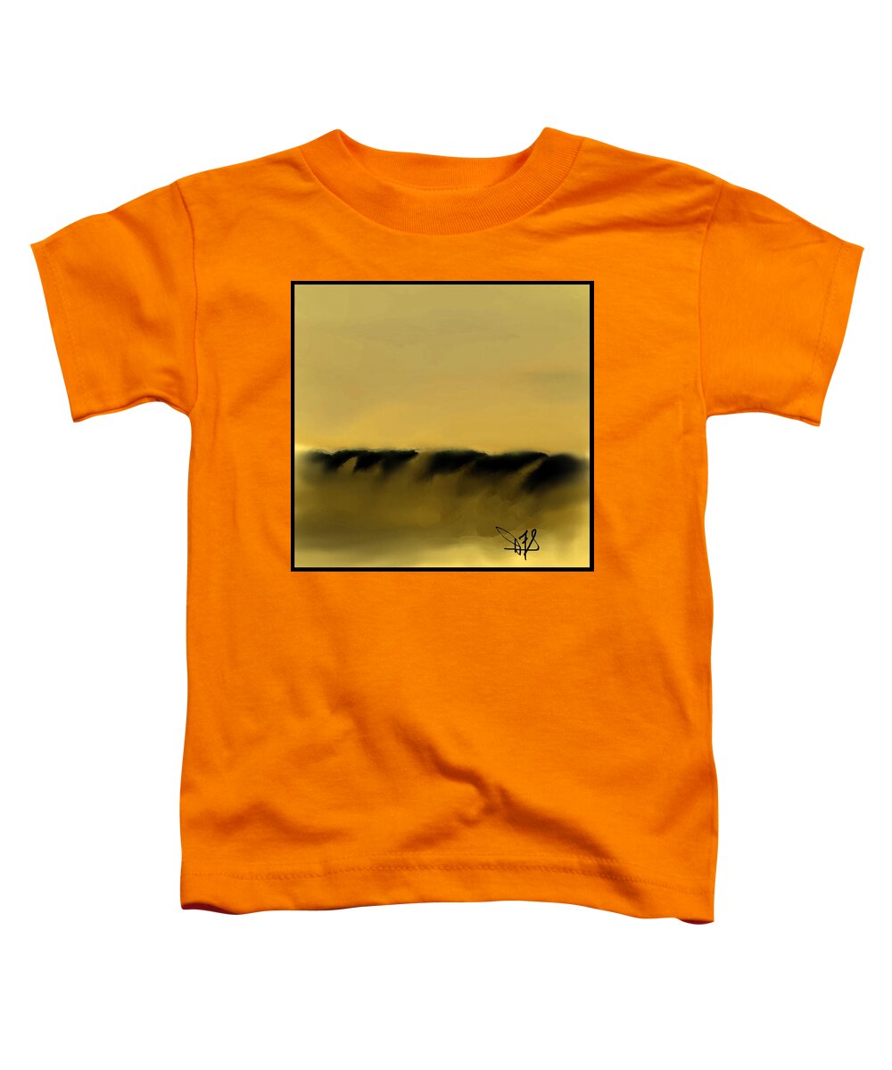 Fineartamerica.com Toddler T-Shirt featuring the painting Dune Shadows #A-A-10 by Diane Strain
